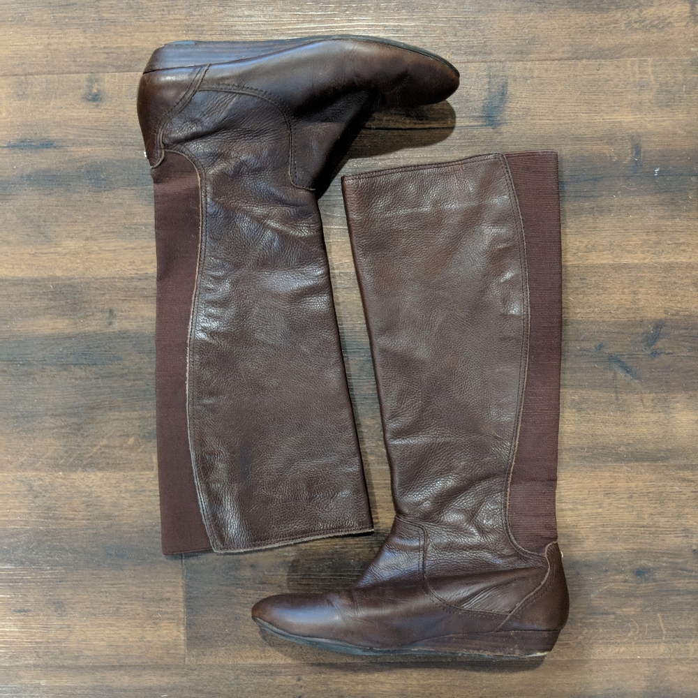 Antonio Melani Brown Leather Boots
